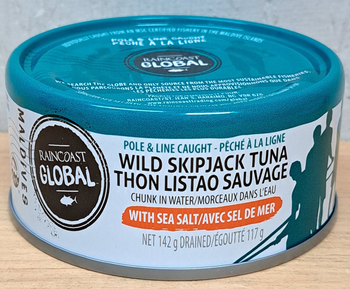 Tuna, Wild Skipjack - With Sea Salt (Raincoast Global)